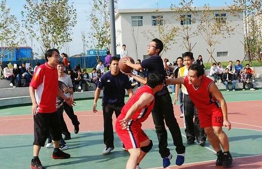 武汉美联英语,美联英语中心,美联师生篮球赛