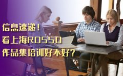 RoSSo国际艺术留学信息速递！看上海ROSSO作品集培训好不好？